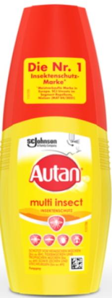 Autan Multi Insect 100 ml Flasche – Insektenschutz gegen Mücken und Zecken